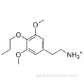 Bensenetanamin, 3,5-dimetoxi-4-propoxi-CAS 39201-78-0